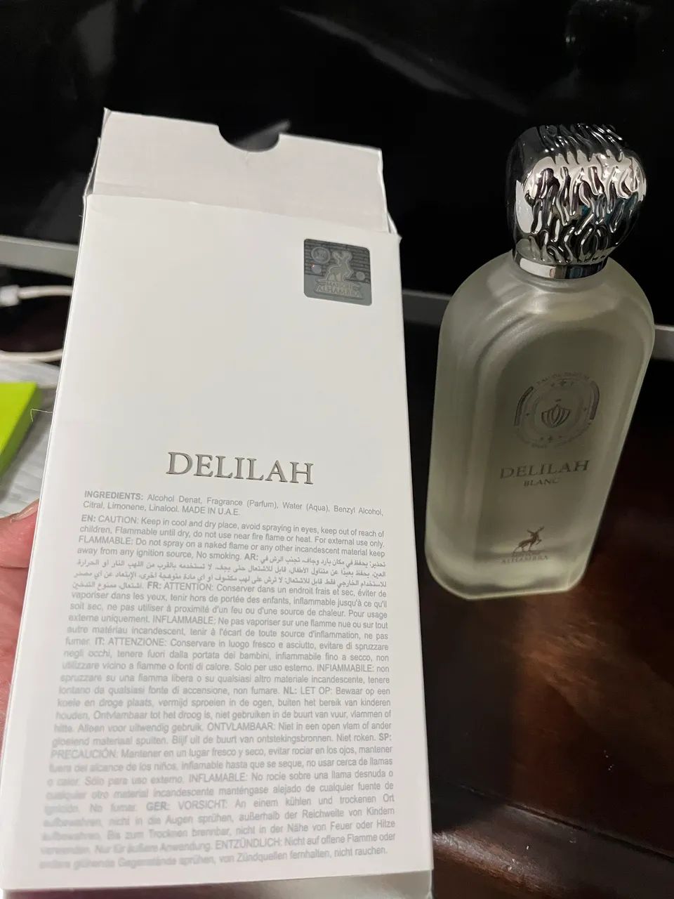 Perfume Árabe delilah Blanc 100 ml - Foto 2
