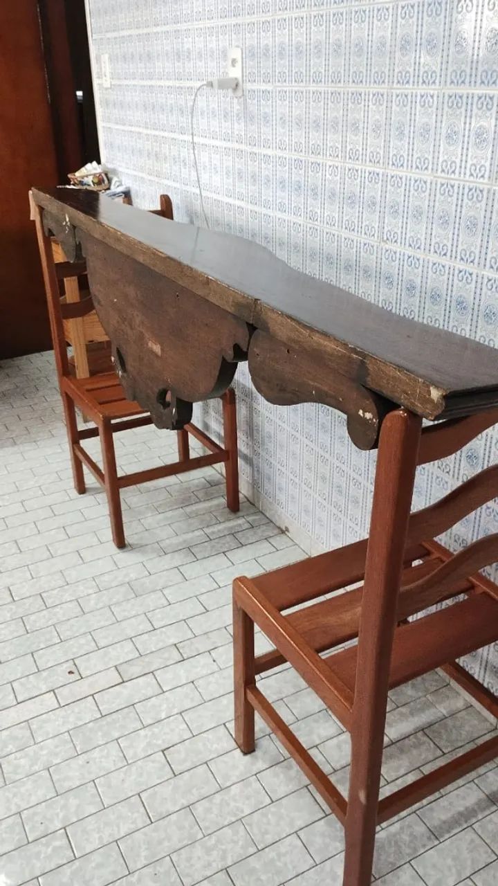 Aparador Console em Madeira para Parede - Foto 5