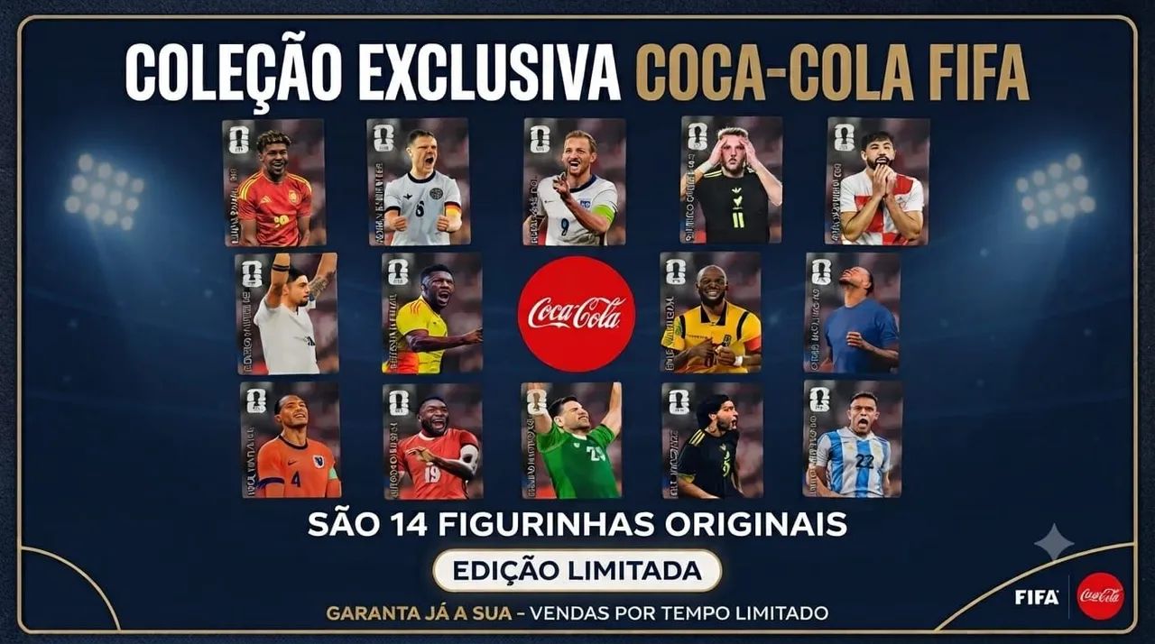 Figurinhas Coca cola
