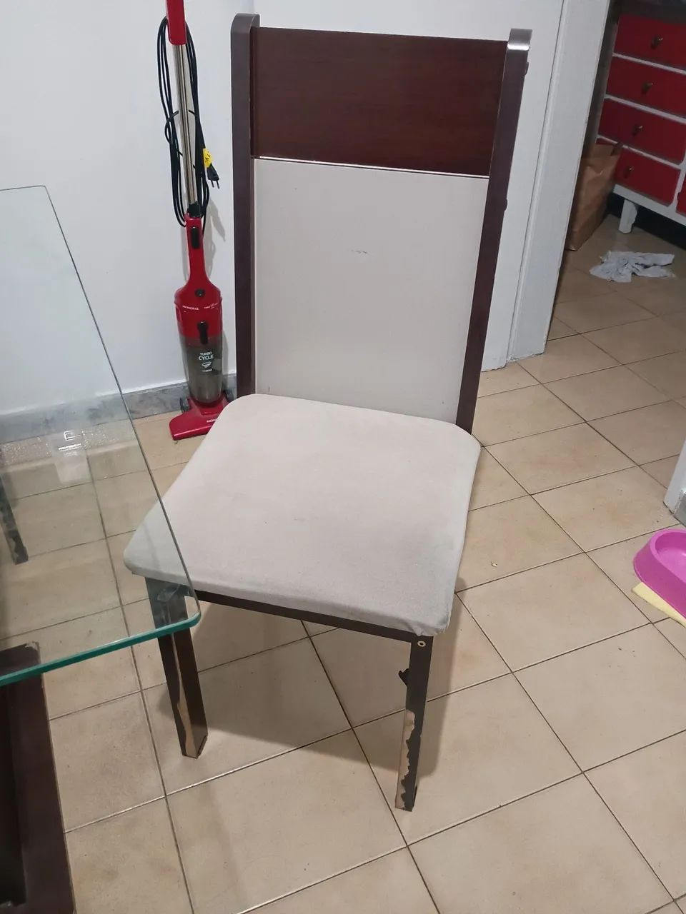 Mesa jantar com 3 cadeiras.  - Foto 5