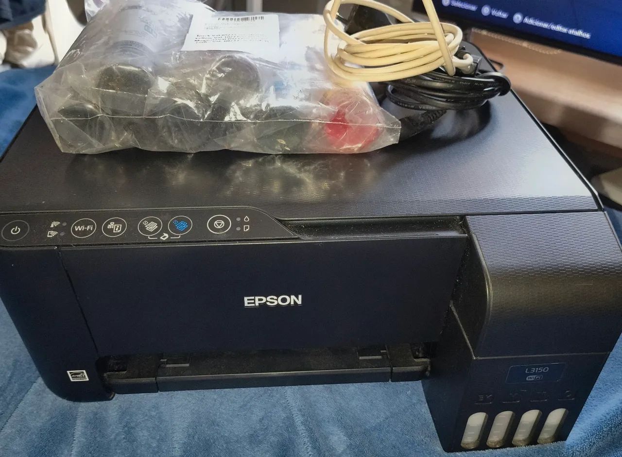 Impressora Multifuncional Epson EcoTank L3150 - Foto 3