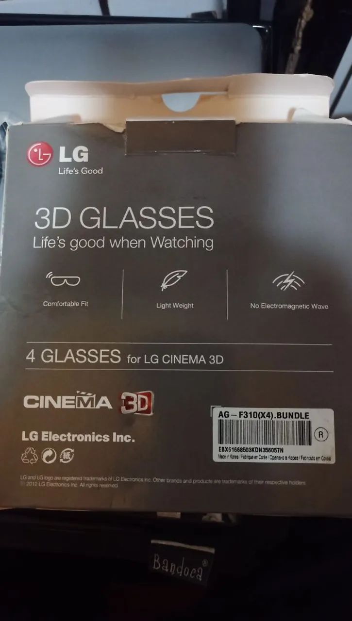 Óculos 3D Lg - Foto 3