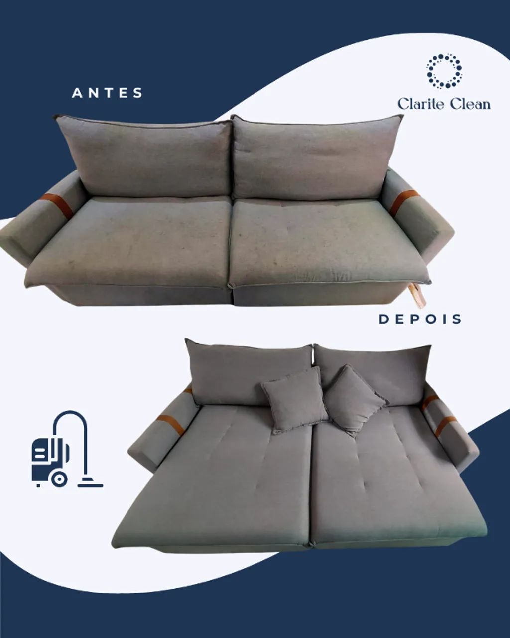 Limpeza e higienização de Estofados  - Foto 2
