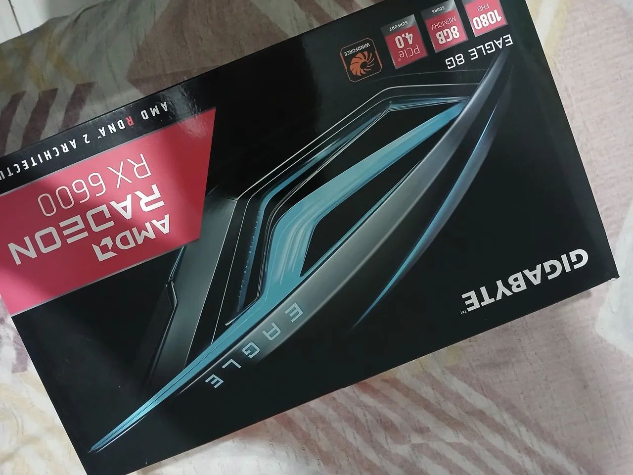 RX 6600 EAGLE TRIPLE FAN - Foto 5