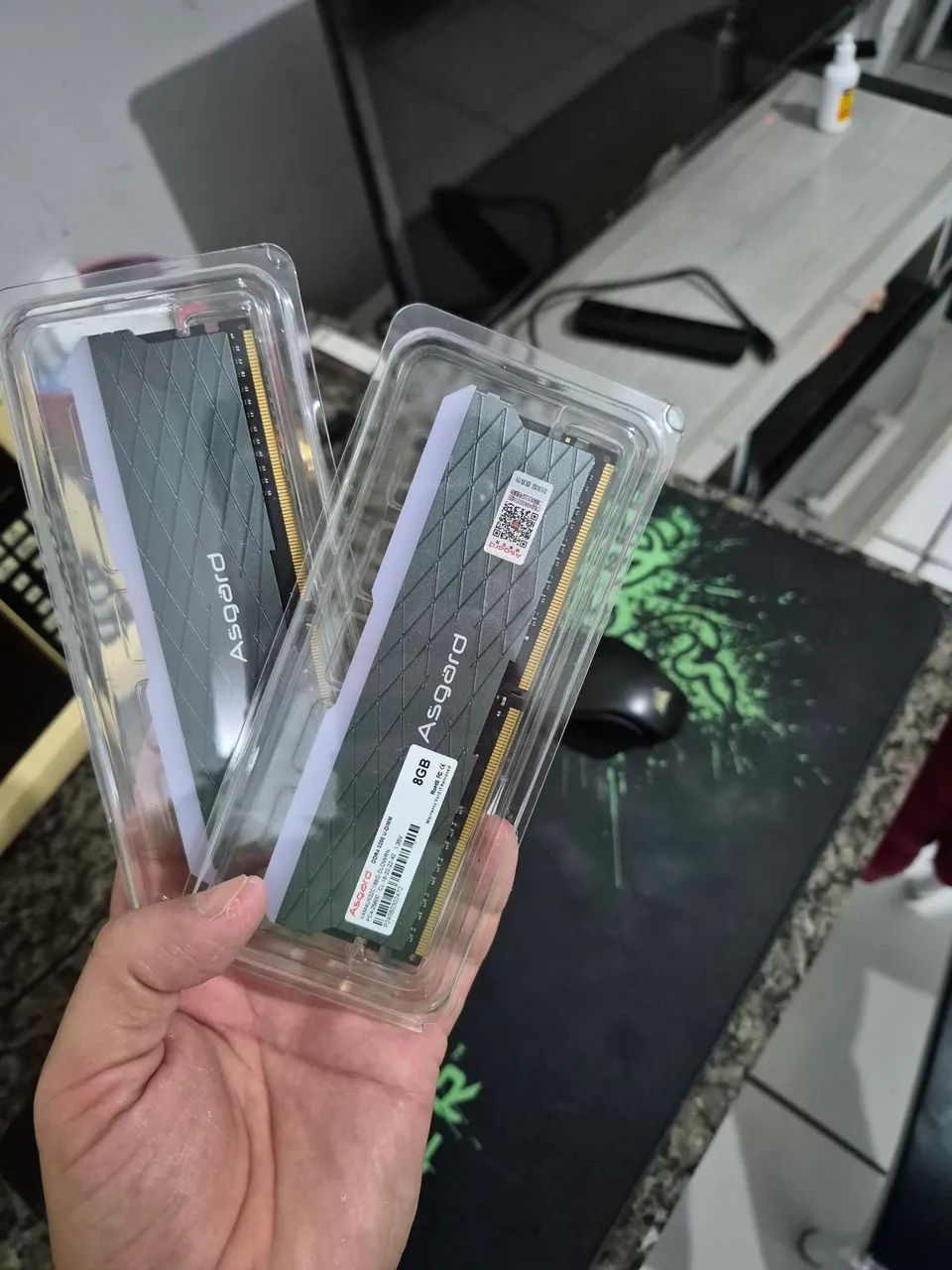 Memória ASGARD 8GB DDR4 3200MHz