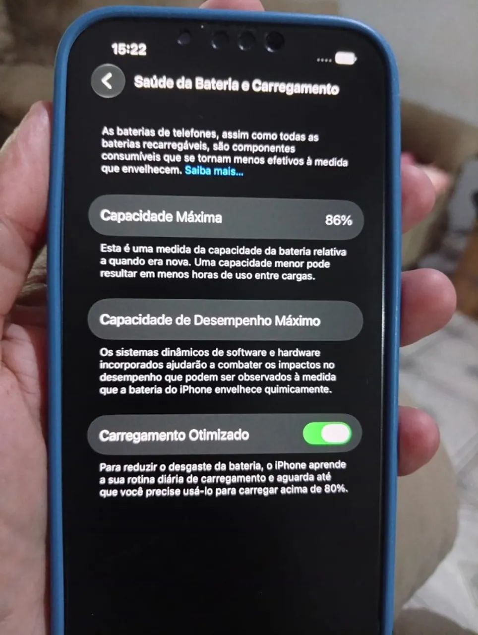 iPhone 13 Azul 128GB - Estado de Novo! - Foto 3