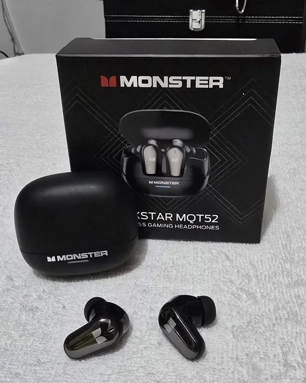 Fone de ouvido Bluetooth da Monster Maxstar MQT52 original  - Foto 2
