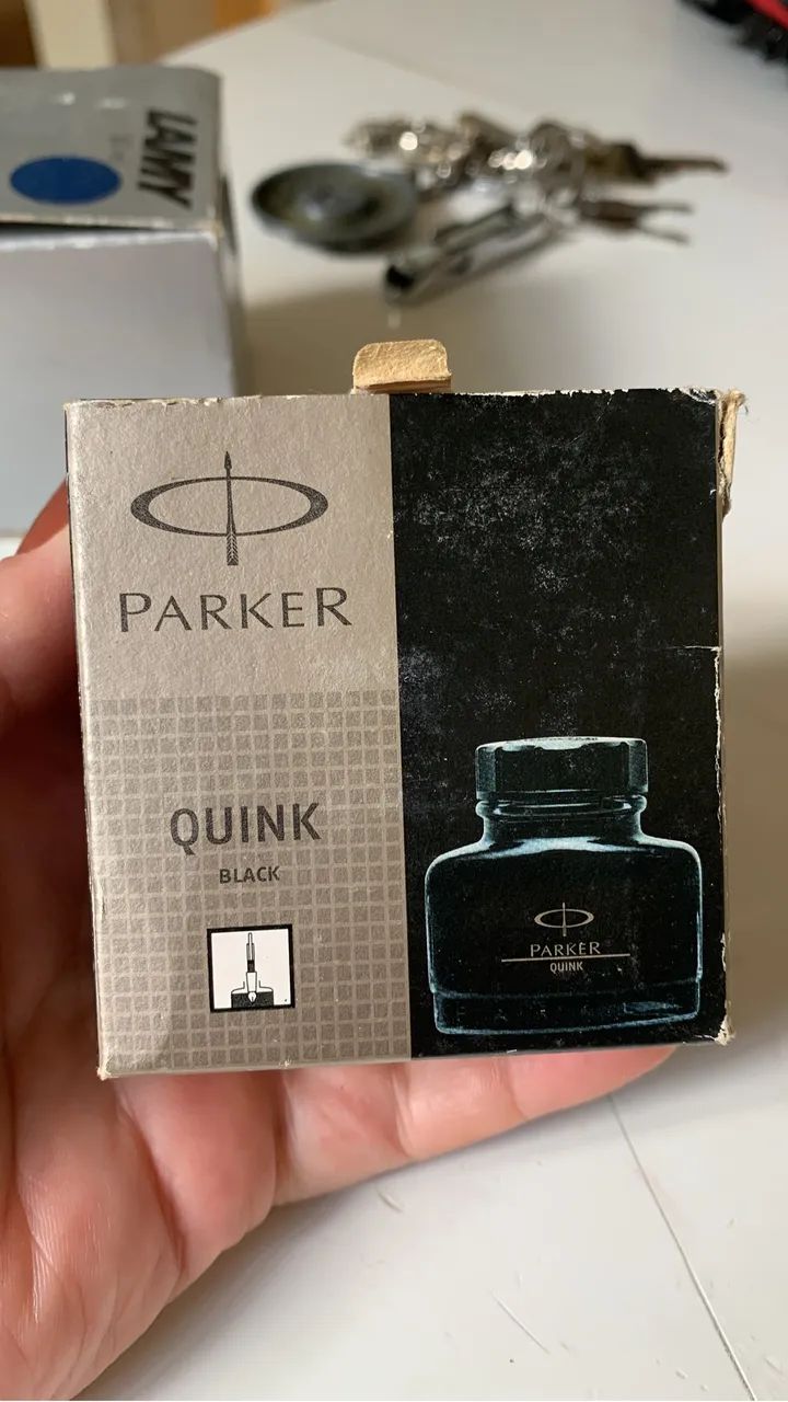 TINTA PARKER QUINK - PRETA