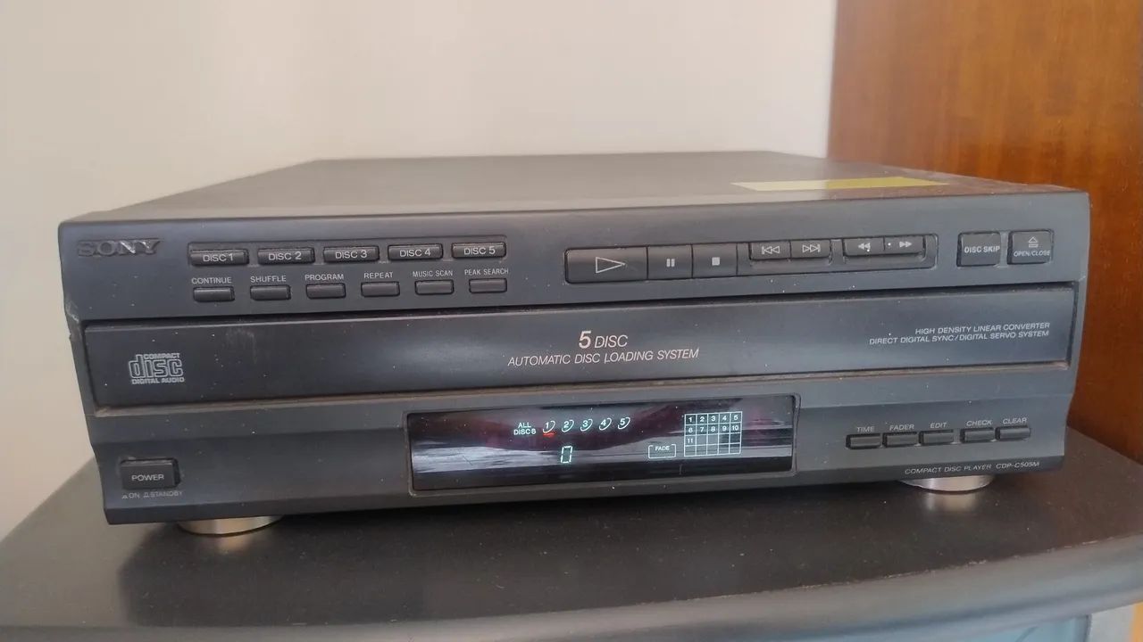 Toca CD Sony 