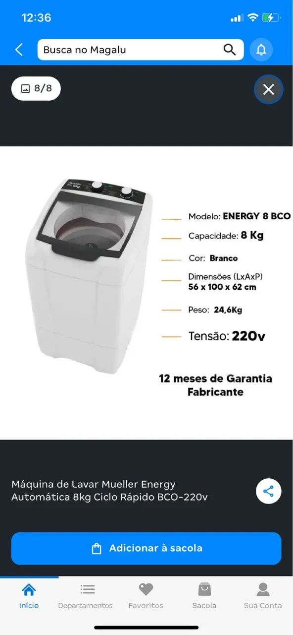 Máquina de lavar mueller - Foto 2