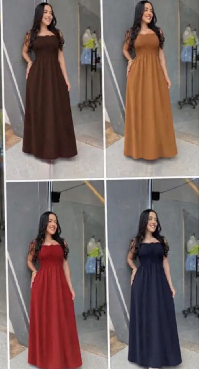 Vestidos longos novos