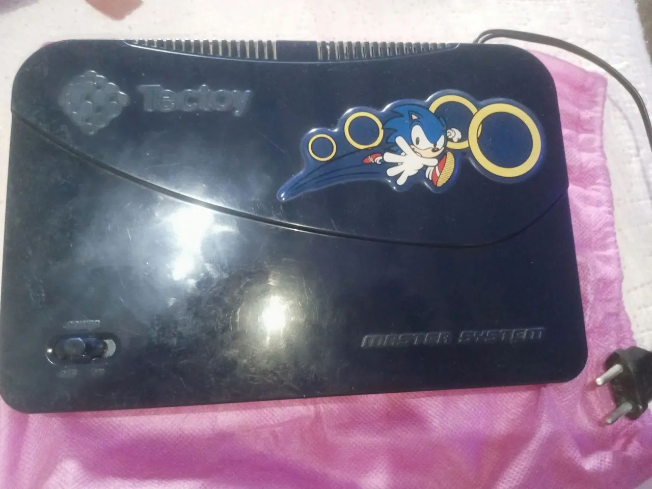 Console Master System Evolution Tectoy Com Sonic Na Memória, LEIA O ANÚNCIO 