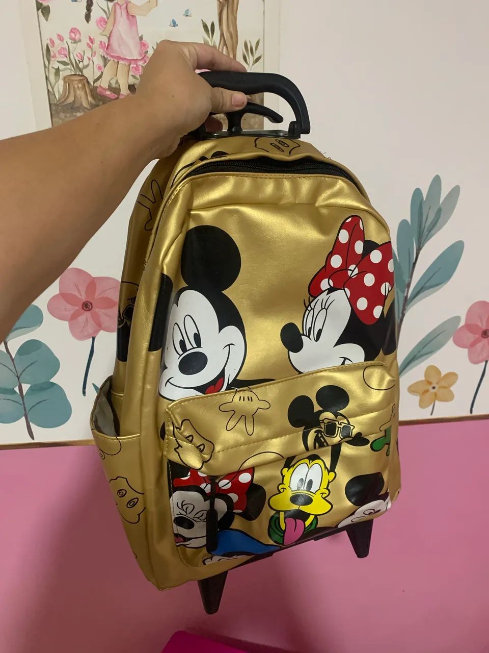 Bolsa Escolar Turma do Mickey 