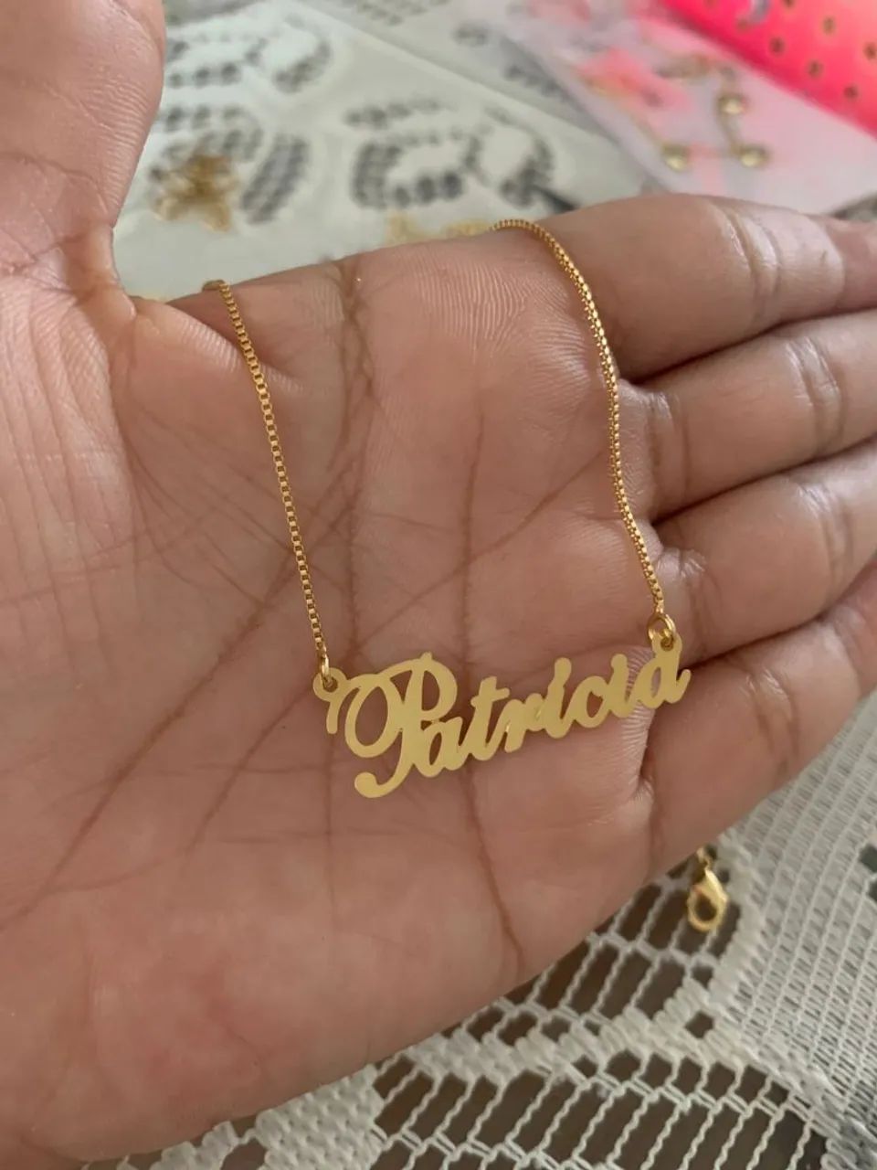 Cordao personalizado 