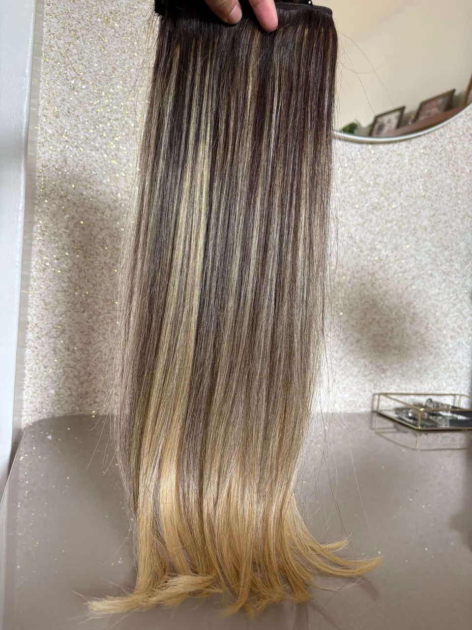Cabelo brasileiro loiro  - Foto 2
