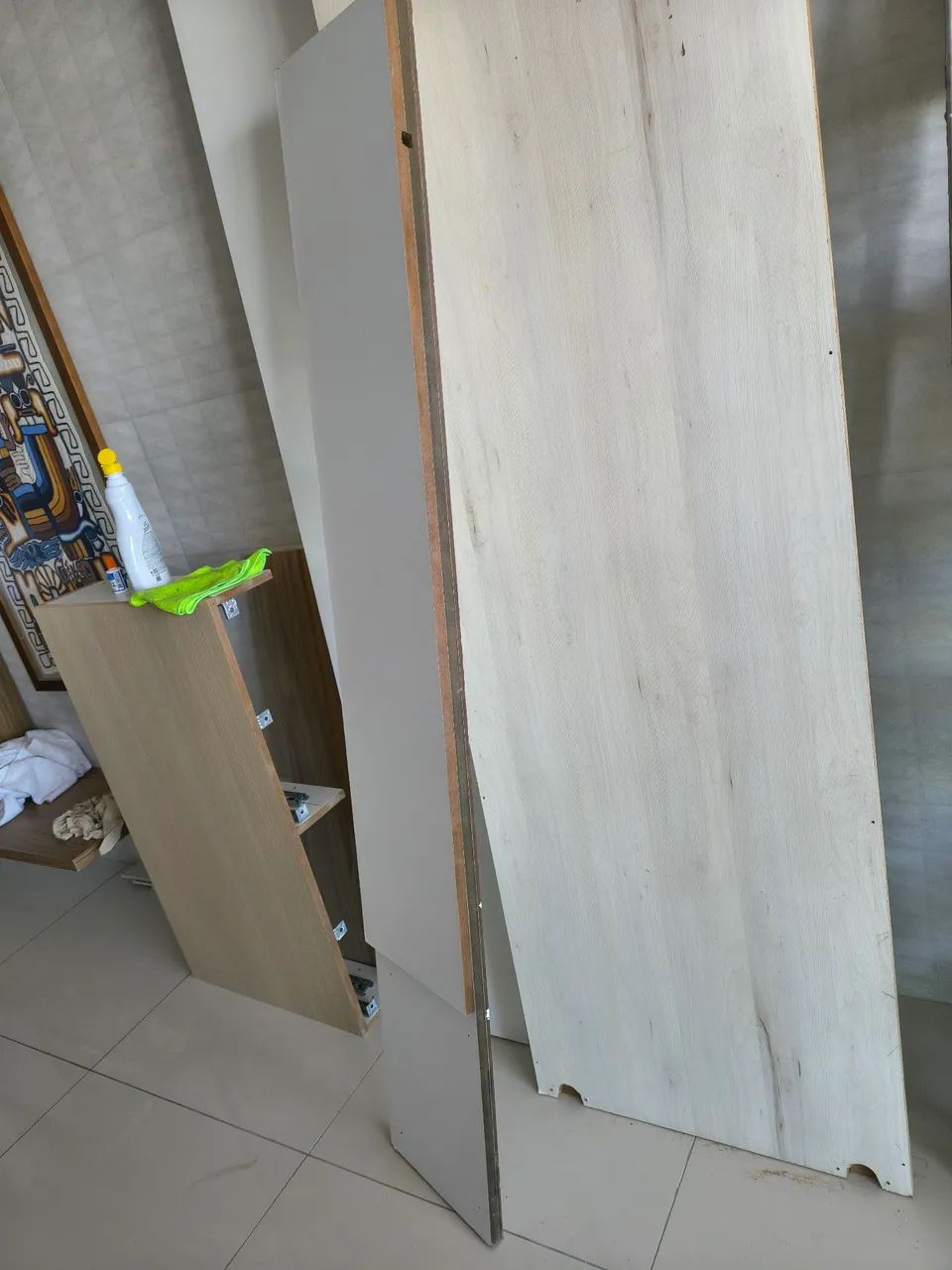 Prateleira em MDF branco  - Foto 4
