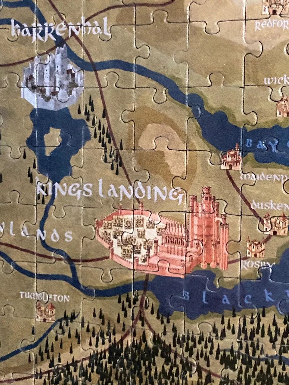 Quadro Game Of Thrones de quebra cabeça  - Foto 4