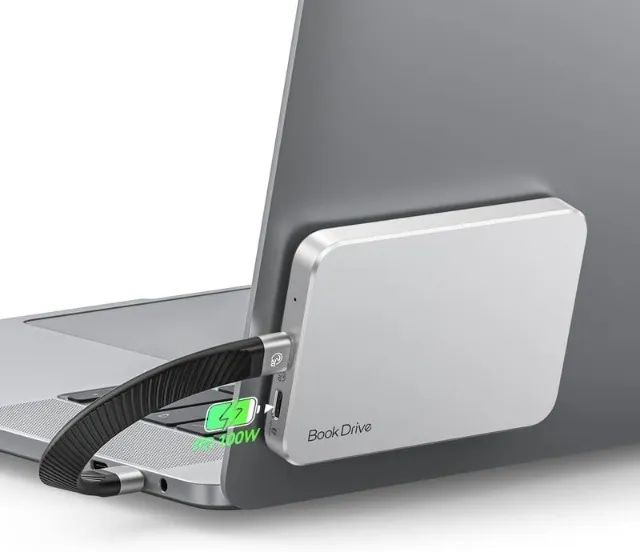 ORICO SSD externo 512GB, USB-C, magnético, com carregamento PD de 100 W  - Foto 5