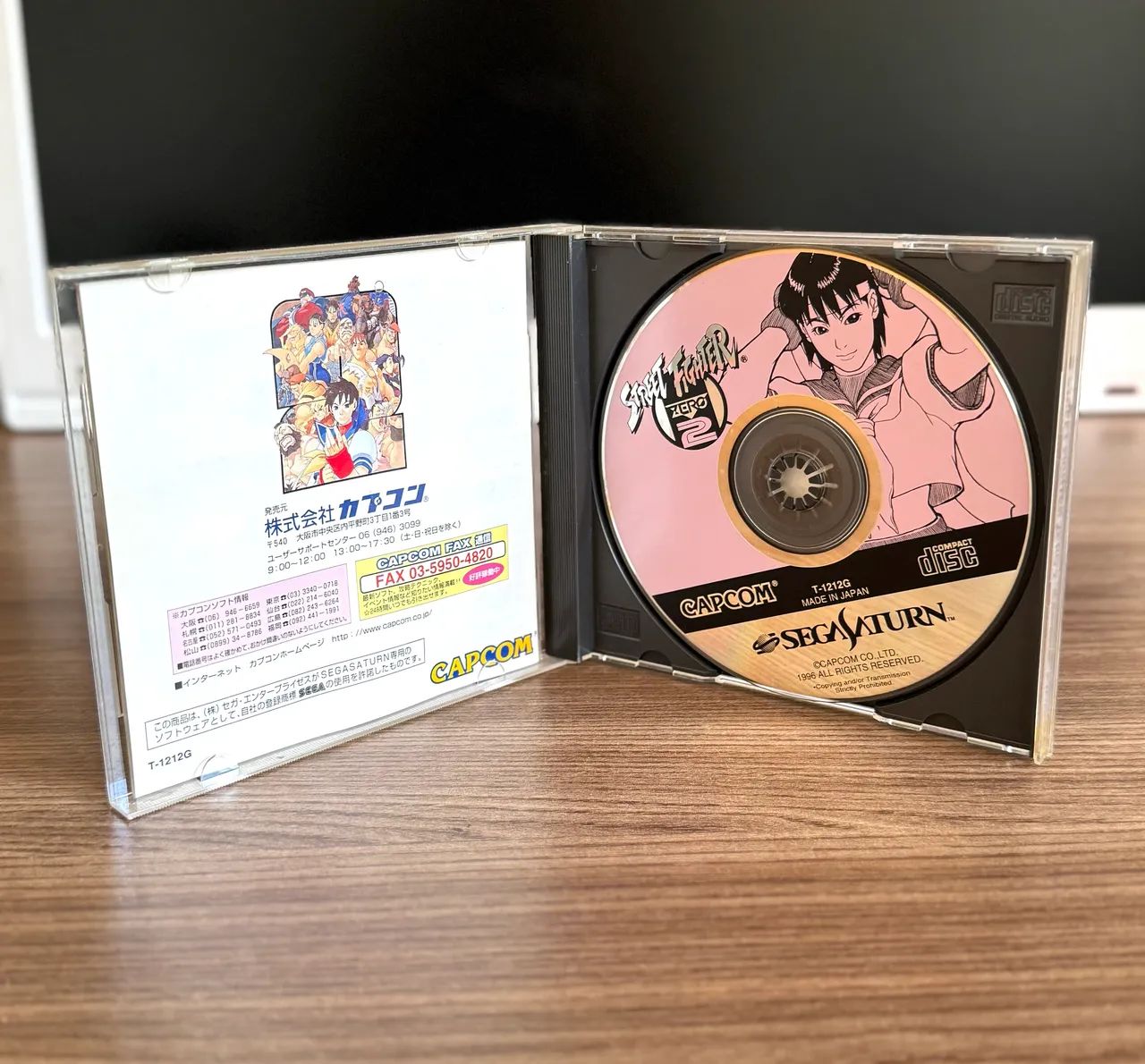 Street fighter zero 2 Sega Saturn - Jogos de Vídeo Game - Paiçandu