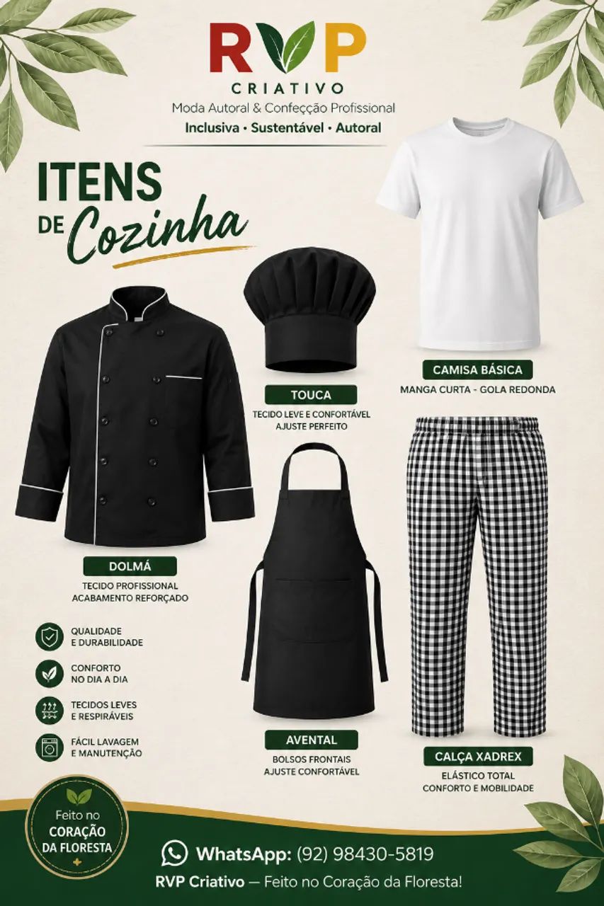 RVP Criativo - Uniformes Profissionais - Foto 2