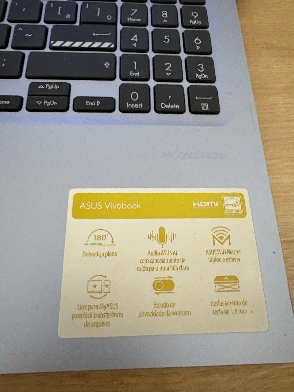 Notebook Asus VivoBook 