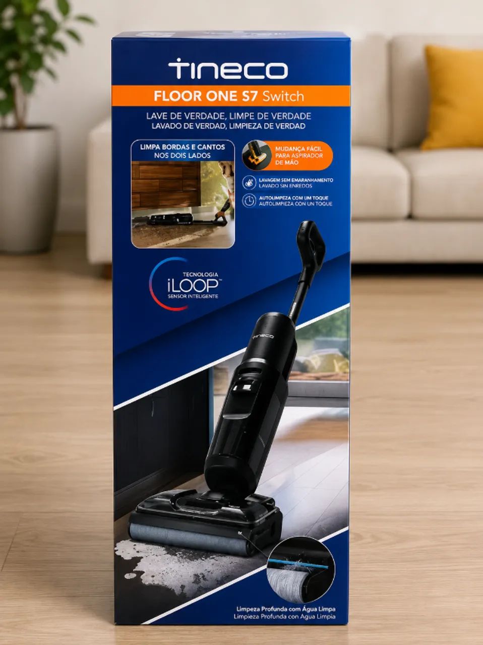 Aspirador Smart Tineco Floor One S7 