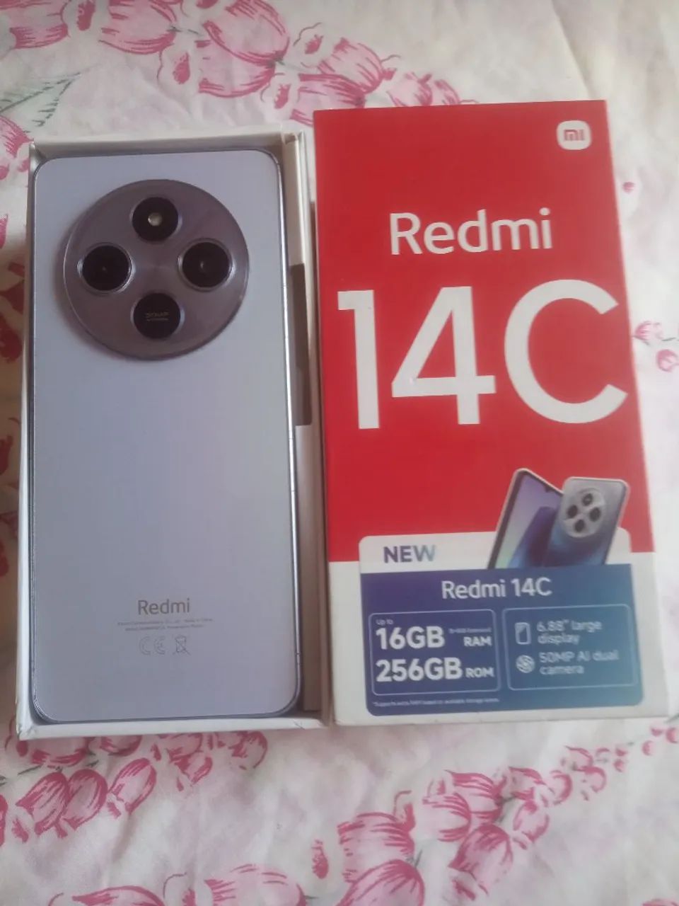 Redmi 14c 16gb RAM 256gb de memória - Celulares e Smartphones