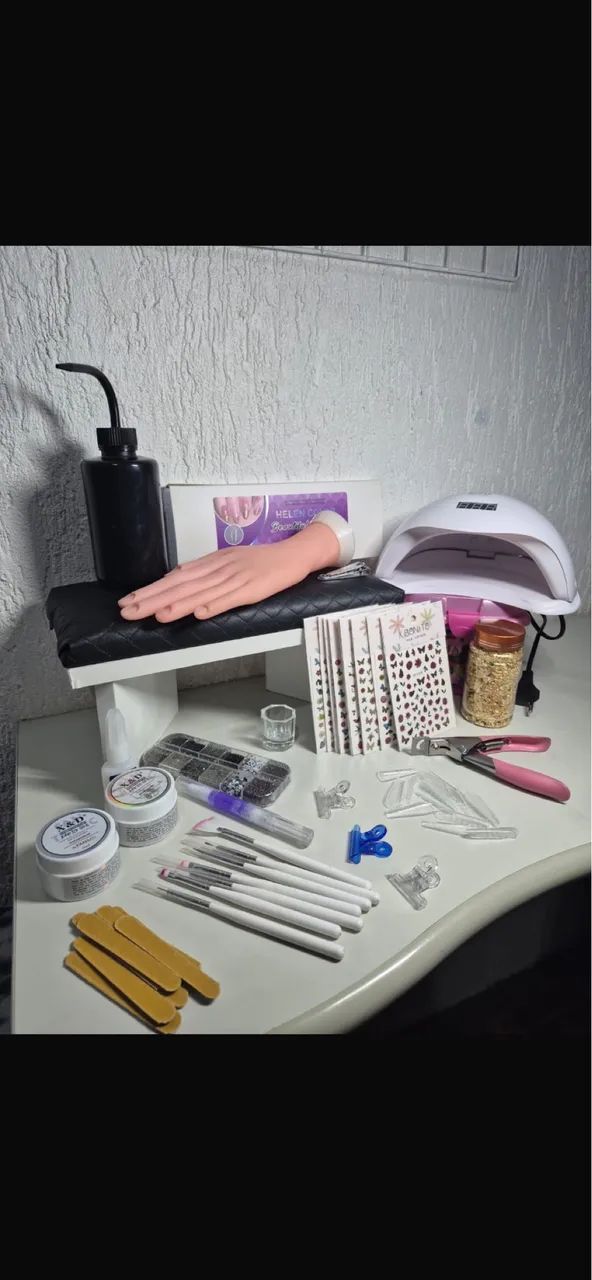 Kit unhas tudo novo 