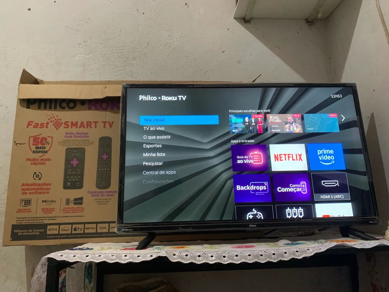Tv Philco Smart 32 Pol, Seminovissima! Oportunidade. - Foto 3