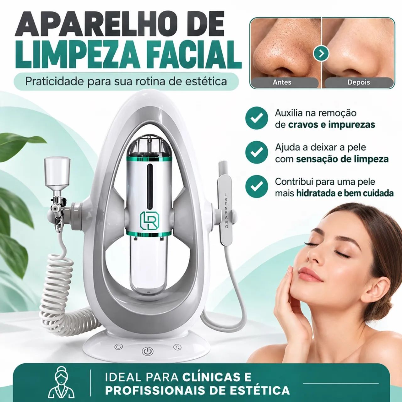 Aparelho Hydra Aqua Facial