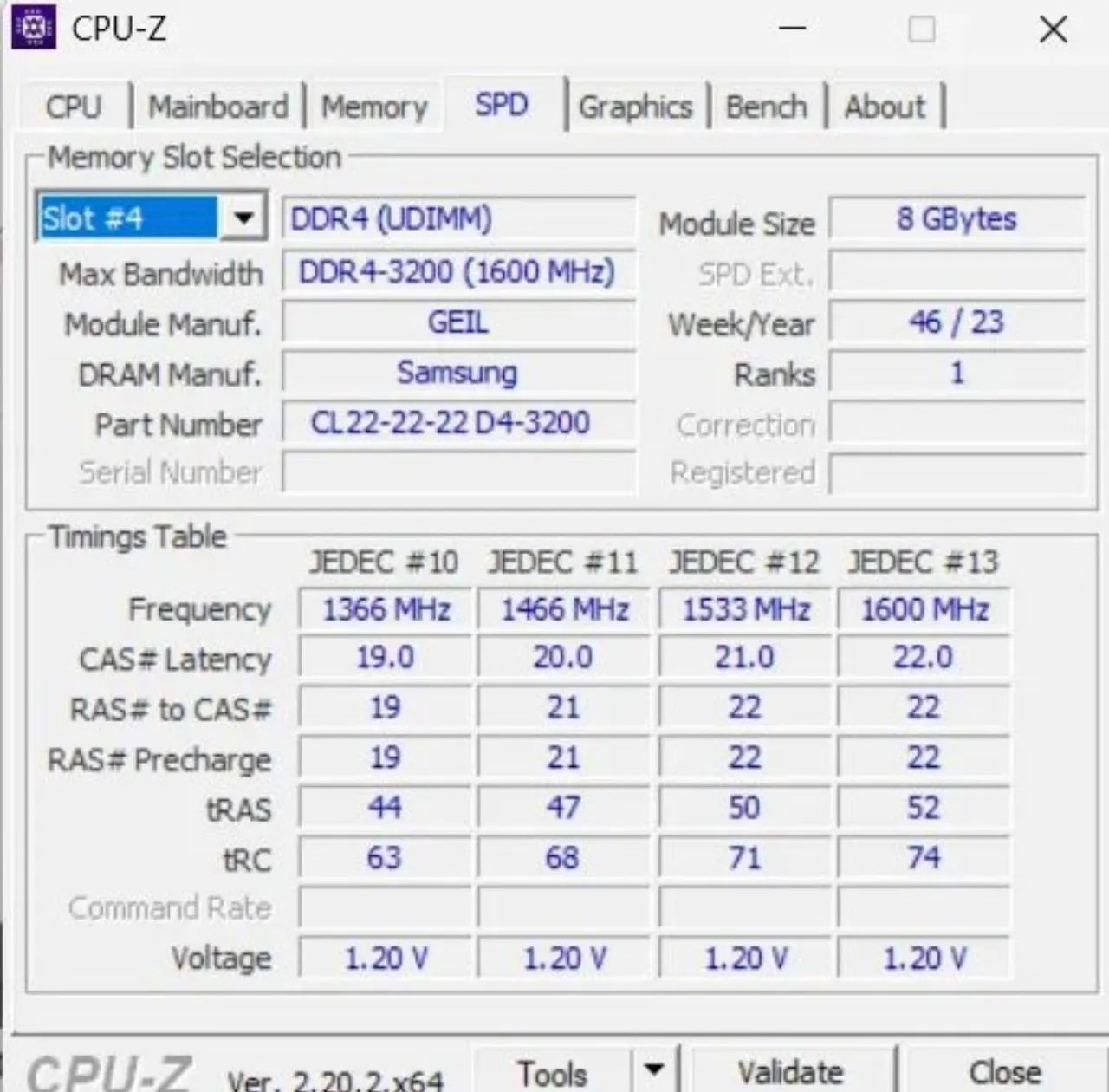 MEMÓRIA RAM GEIL EVO POTENZA DDR4 1X8GB 3200MHz - Foto 2