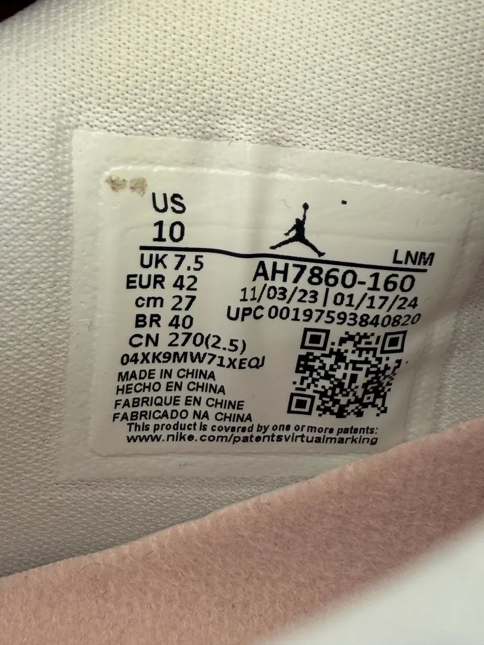Air Jordan 11 low Legend Pink 40 - Foto 5