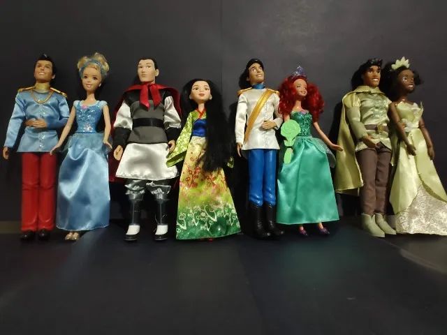 Bonecas Princesas, Príncipes e Vilãs da Disney - Foto 3