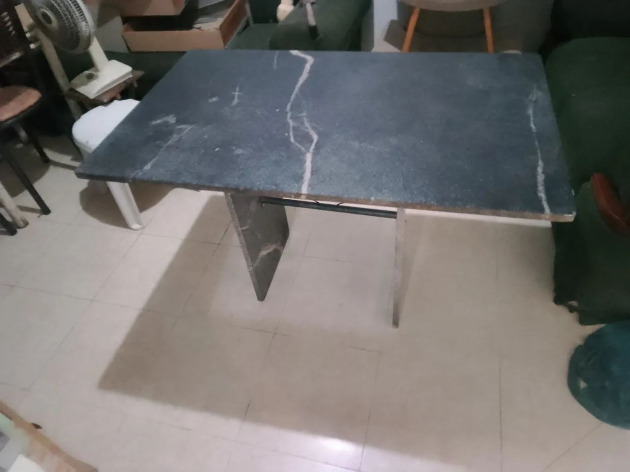 Vendo uma mesa de mármore - Foto 3