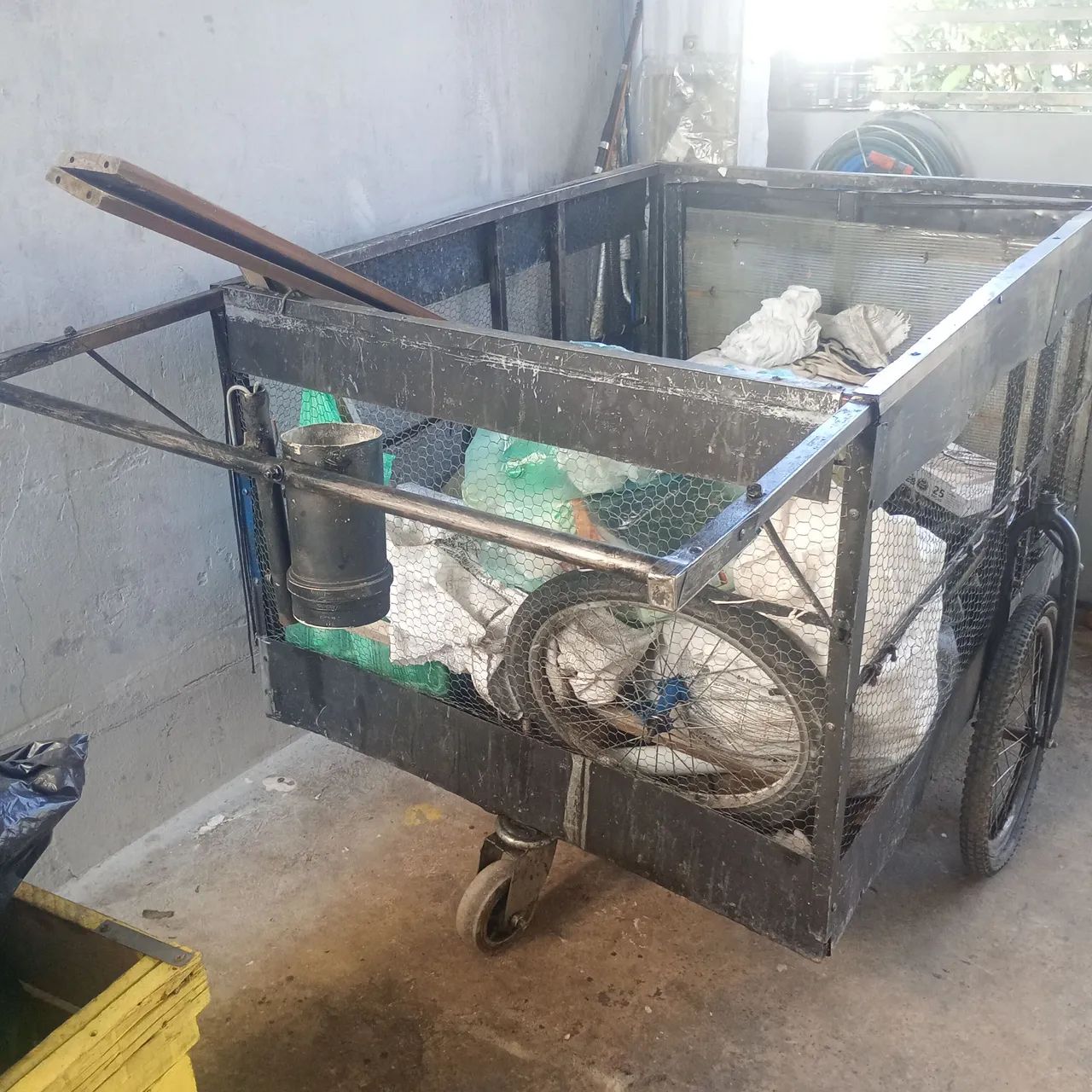 Carrinho de reciclagem  - Foto 5