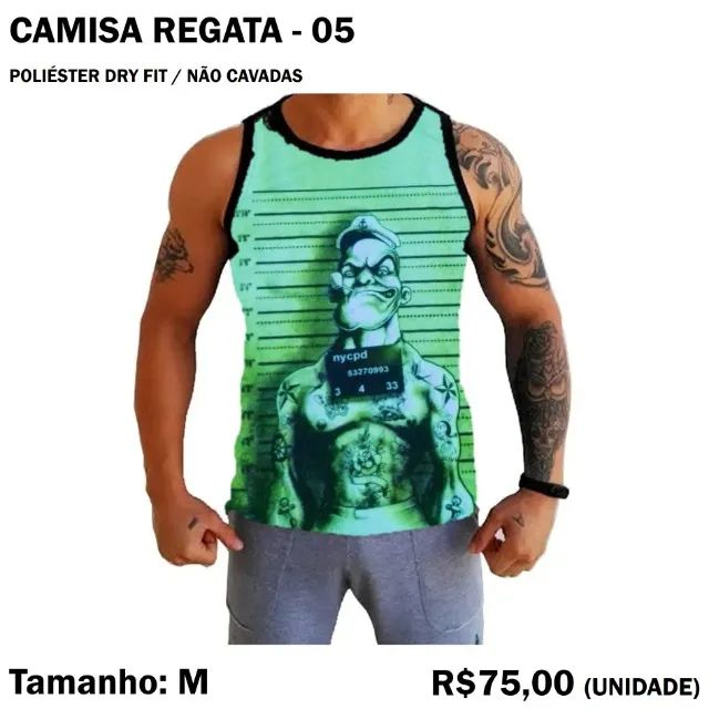 Camisa Regata - Foto 2