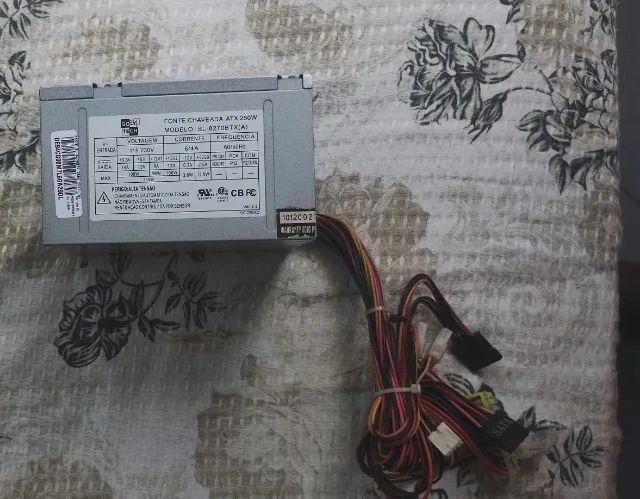 VENDO FONTE 250W.