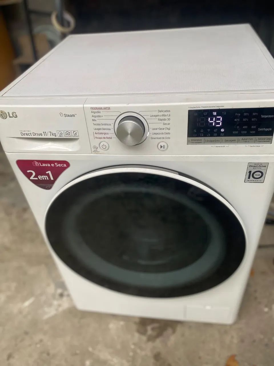 Lava e seca LG 11 kg  - Foto 4
