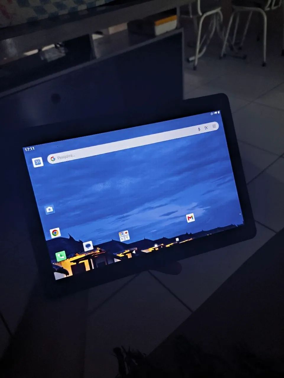 Tablet funcionando tudo perfeito tem chip