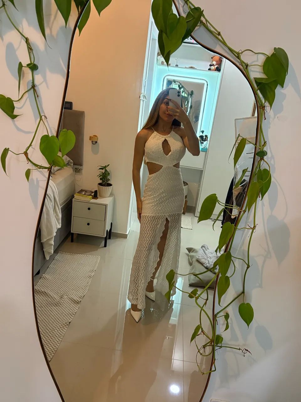 VESTIDO RENDA BRANCO  - Foto 4