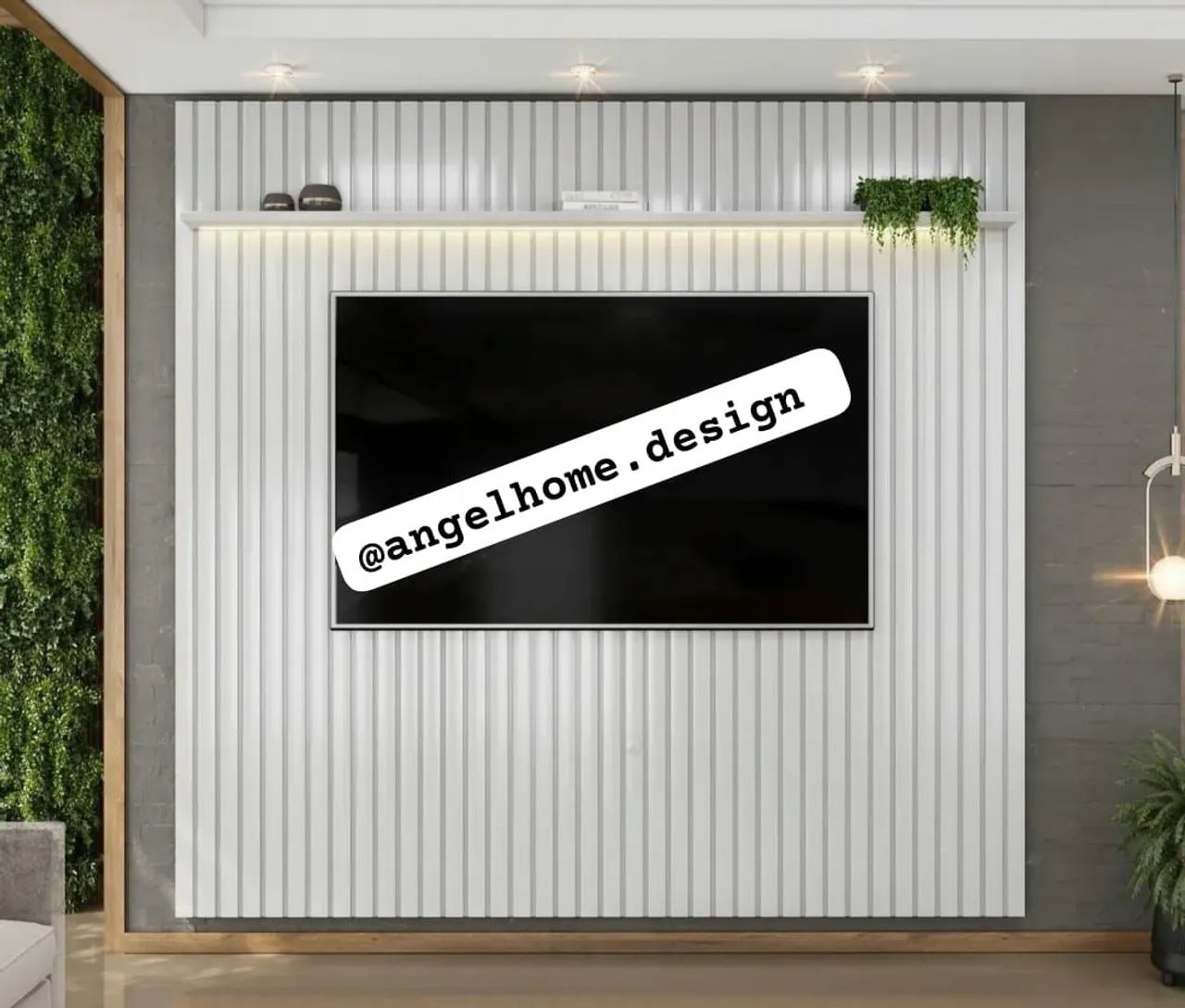 Painel Ripado com led sem bancada  - Foto 3