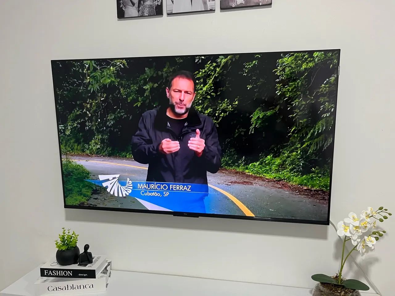 TV Smart TCL 50 polegadas 4k QLED - Foto 2