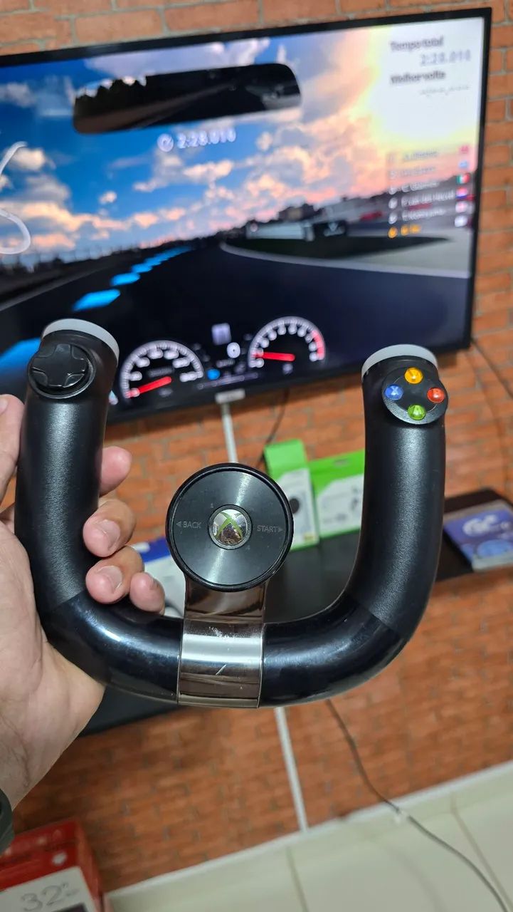 Volante sem fio Xbox 360 Original
