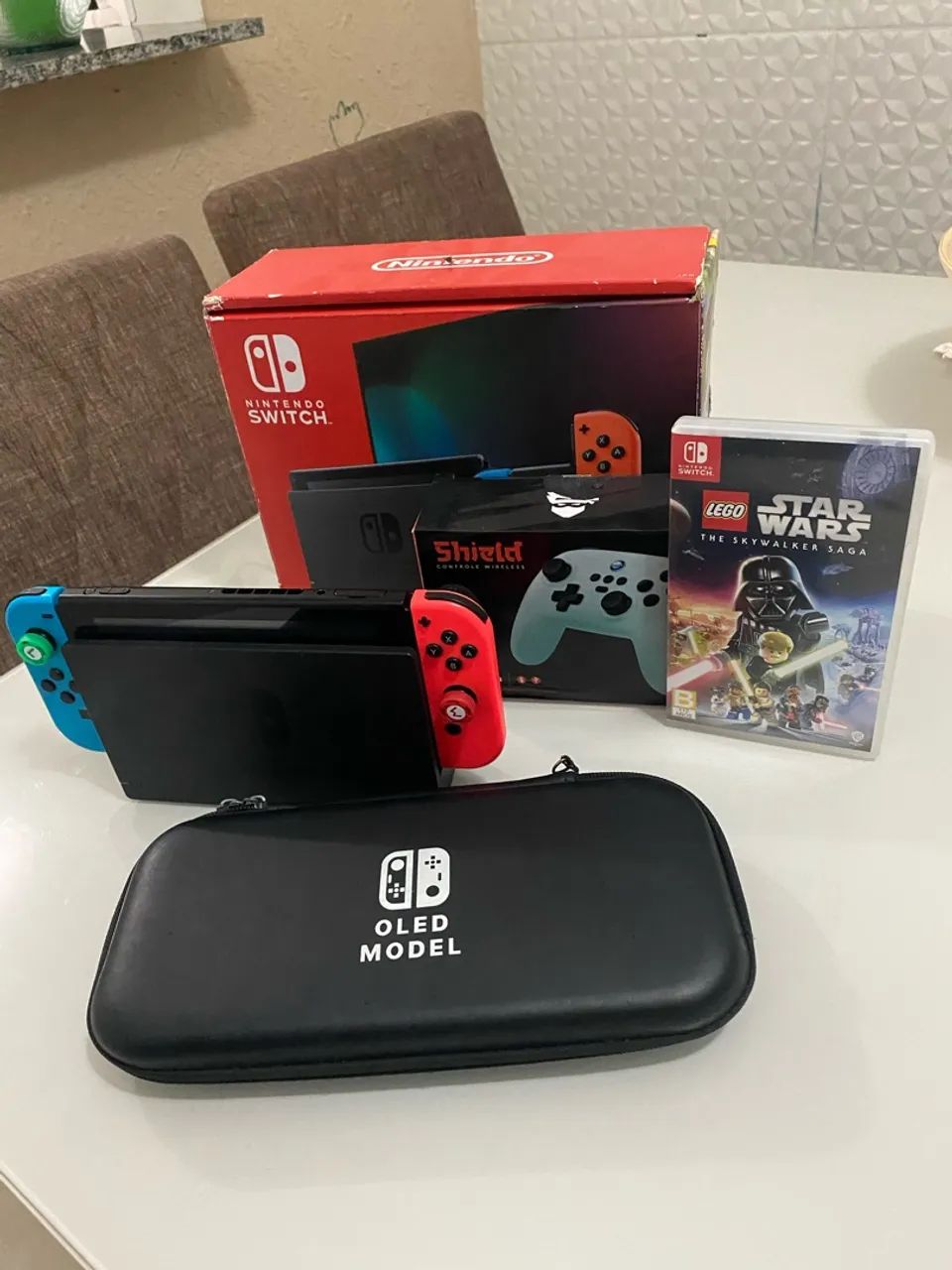 Nintendo Switch + controle e jogos  - Foto 2