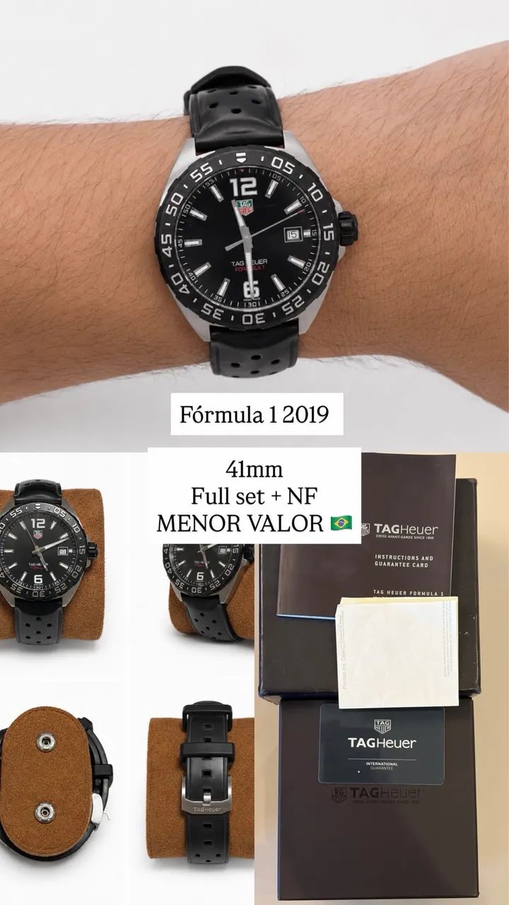 Relógio Tag Heuer Fórmula 1 WAZ1110 - Foto 4