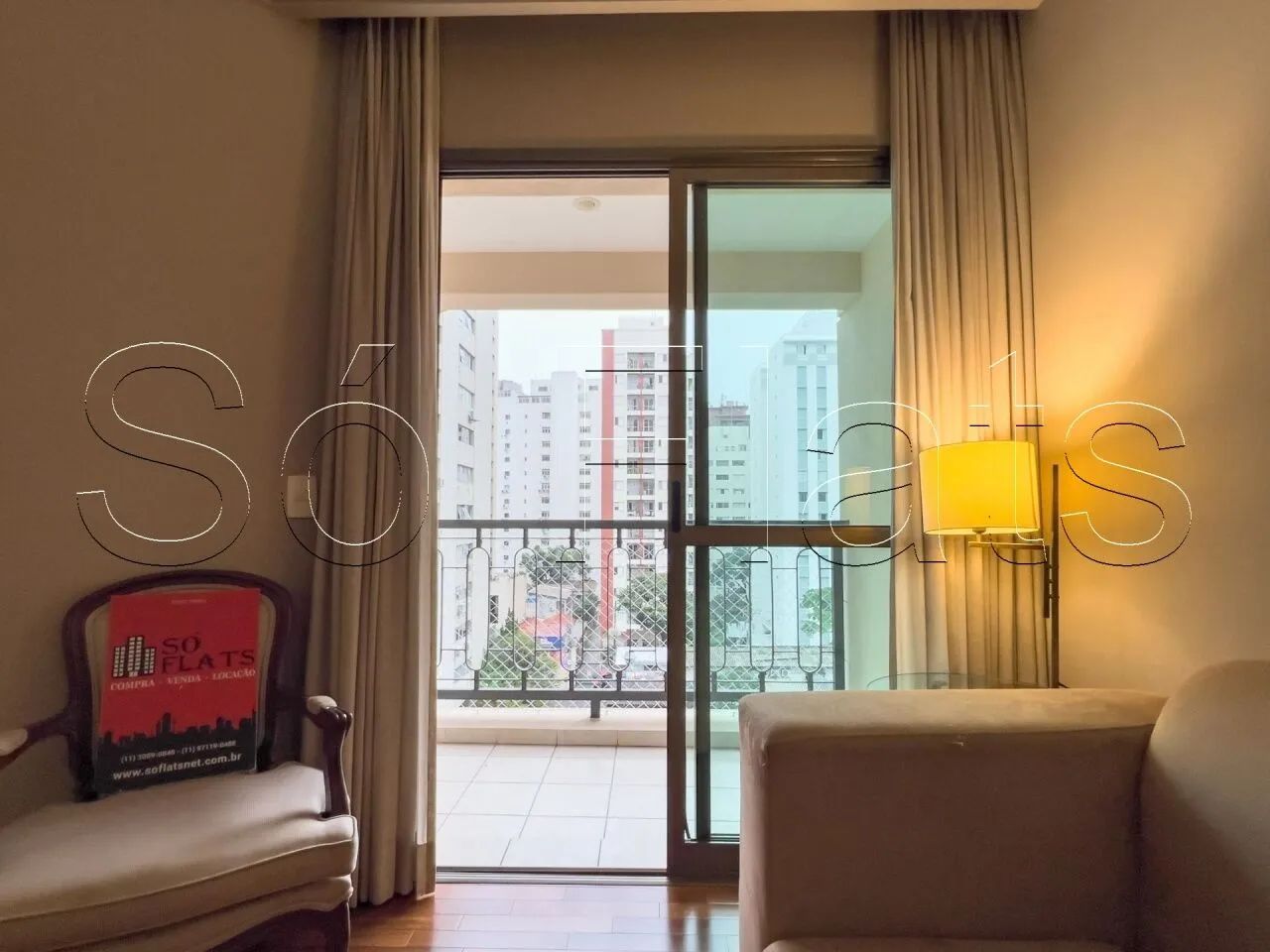 Apartamento Mobiliado no Itaim Bibi com 2 Dormitórios Próximo à Faria Lima - Foto 4