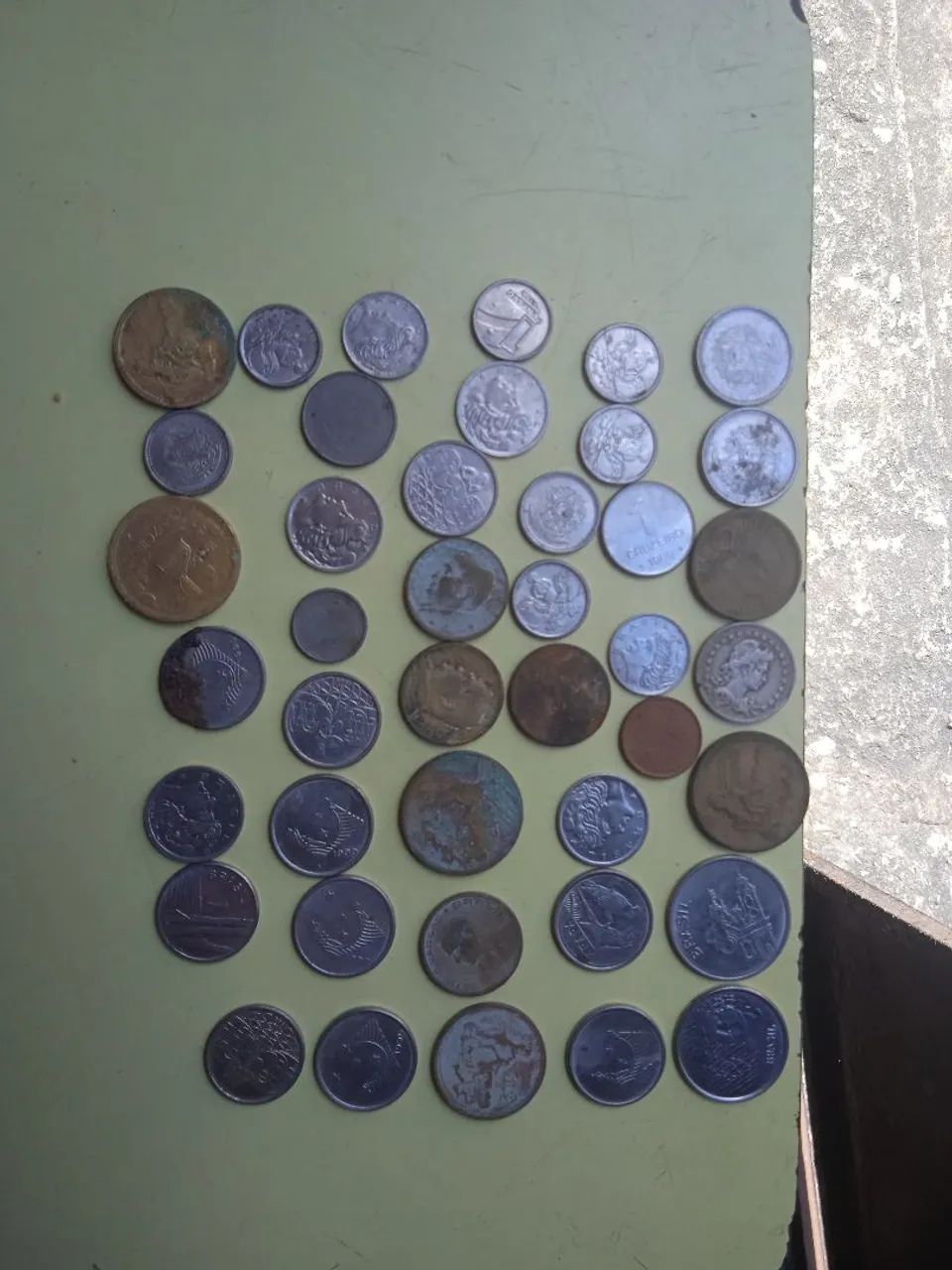 Lote de moedas antigas  - Foto 4