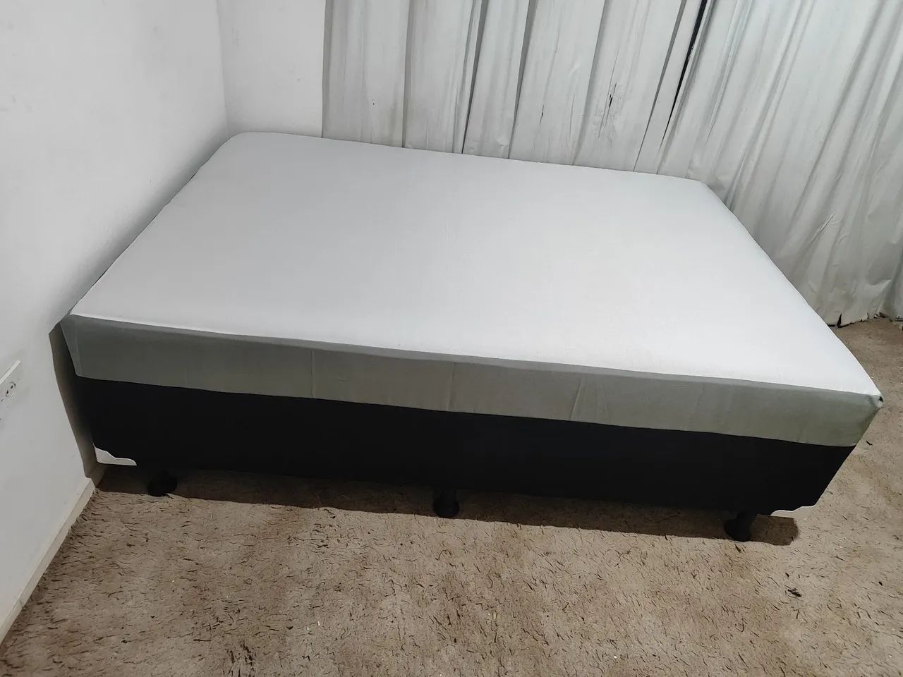 Cama Box Casal Conjugada Colchão de Molas ENTREGO  - Foto 5