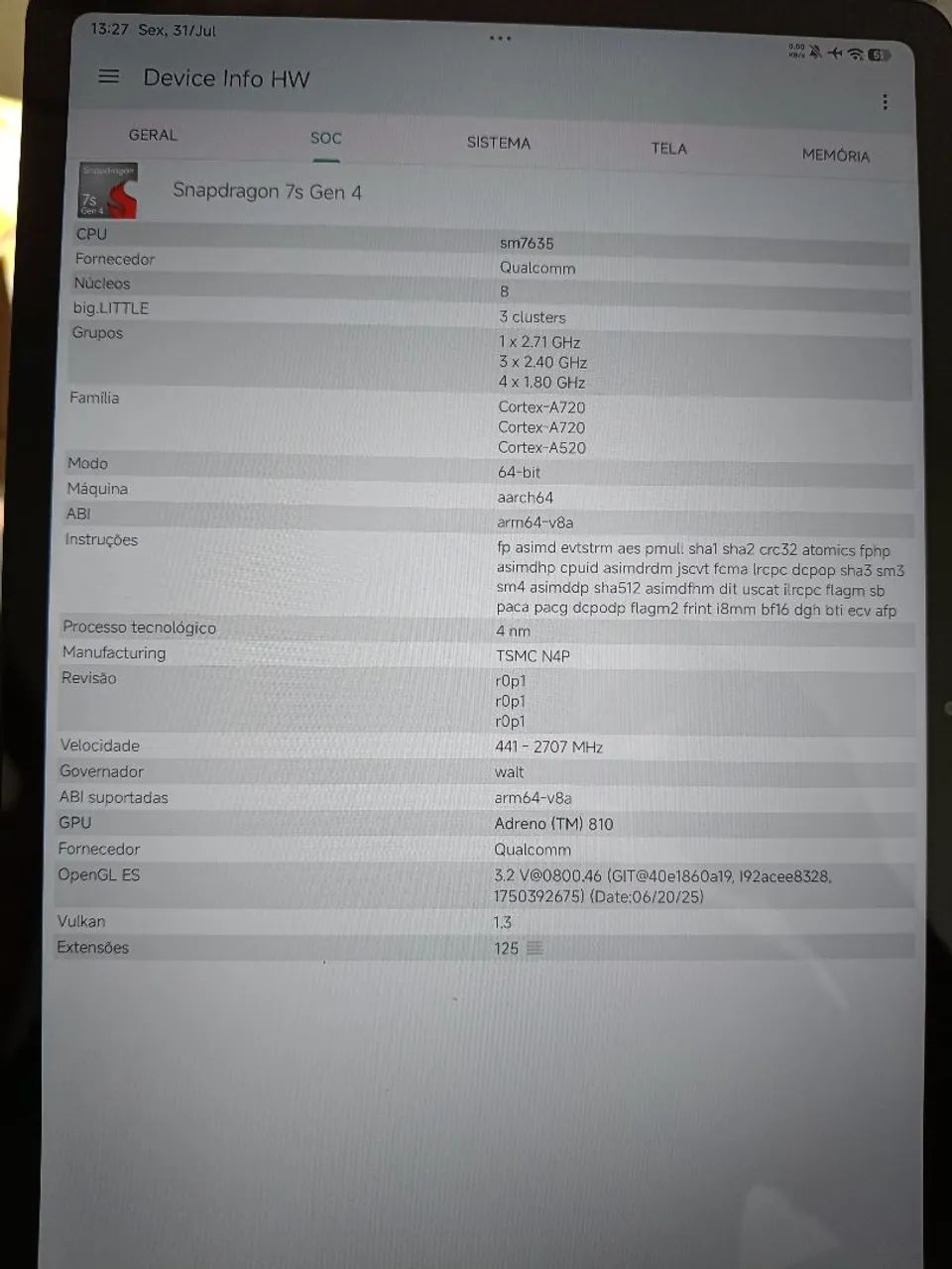 Tablet POCO Pad M1 8GB RAM 256GB - Foto 5