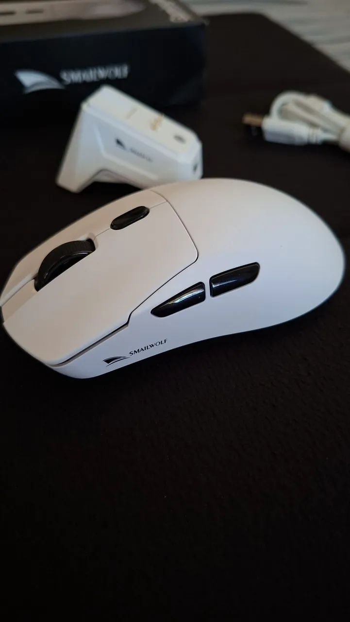 Mouse sem fio com dock de carregamento (produto novo) - Foto 3